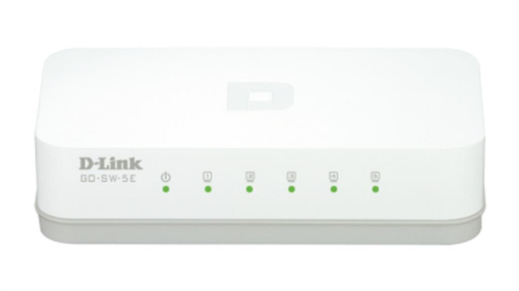 D-Link dlinkgo - Mini switch 5x 10/100Mbps format de bureau - D-link Green