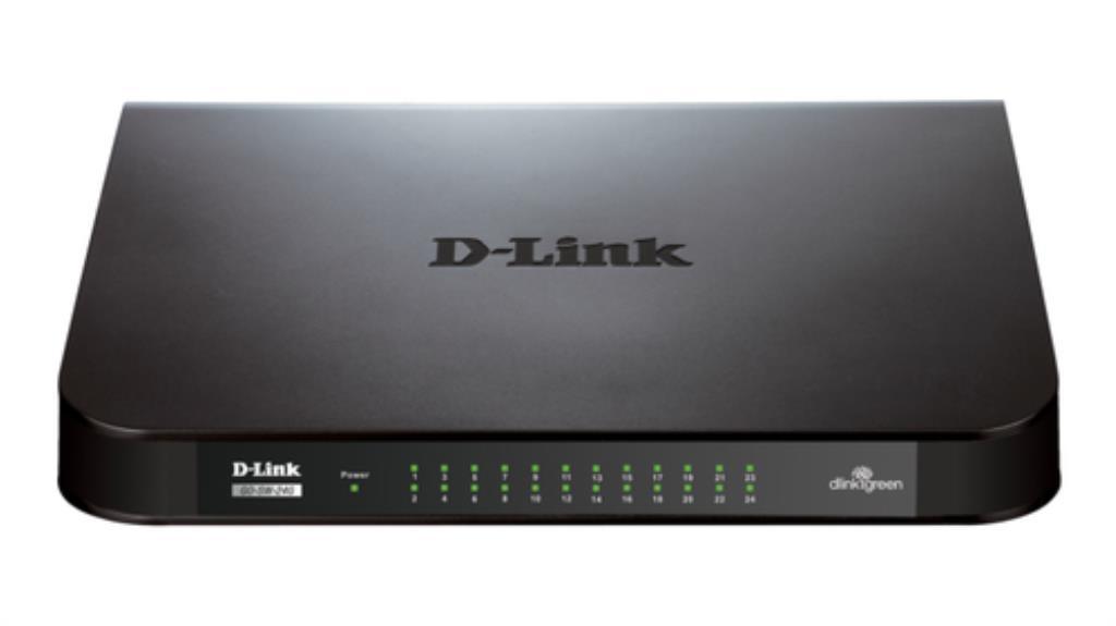 D-Link dlinkgo - Mini switch 24x Gbit Ethernet format bureau - D-link Green