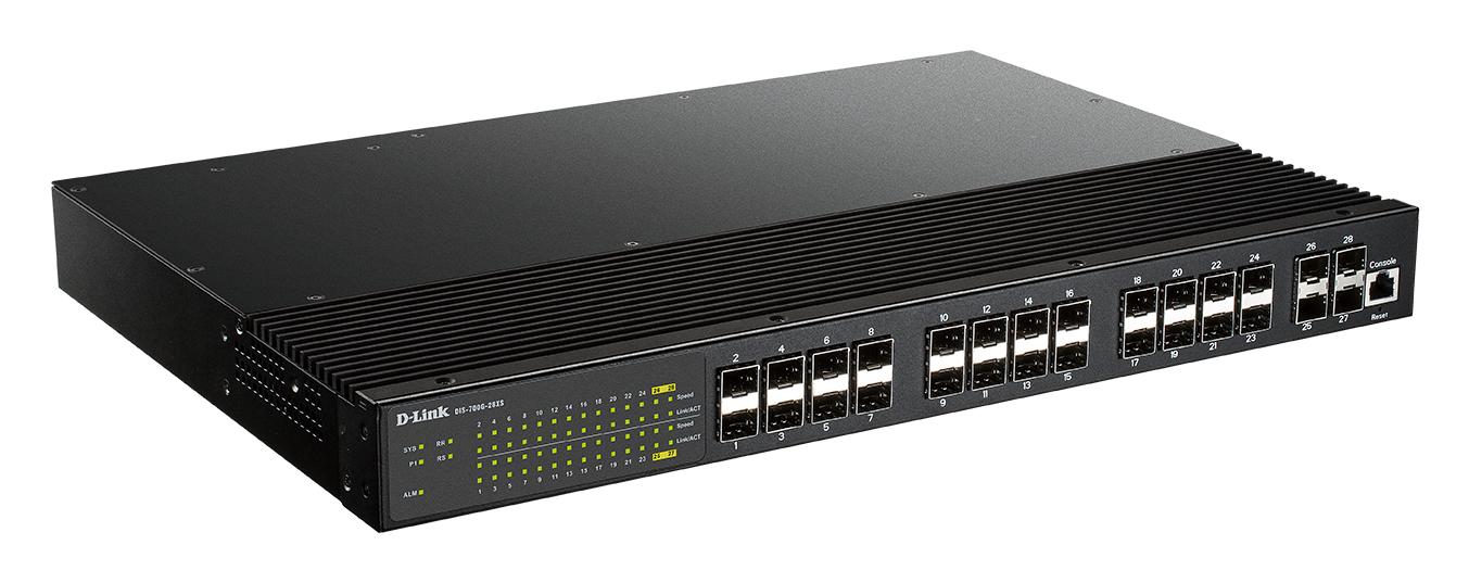 D-Link DIS-700G-28XS switch di rete Gestito L2 1U Nero