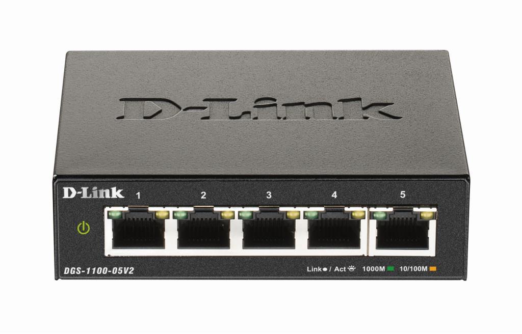 D-Link Switch EasySmart - 5x Gbit