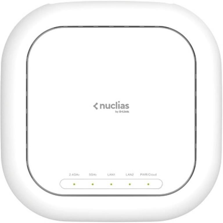 Nuclias Cloud - Access point Wi-Fi6 AX3600 PoE+ Dual Band simultaneo + 1 anno di licenza inclusa
