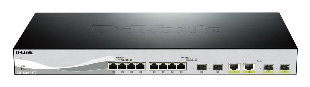D-Link Smart Managed Switch - 8 porte 10 Giga RJ45 + 2 porte 10 Giga SFP+