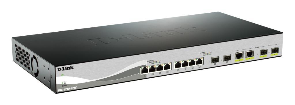 D-Link Smart Managed Switch - 8 porte 10 Giga RJ45 + 2 porte 10 Giga SFP+