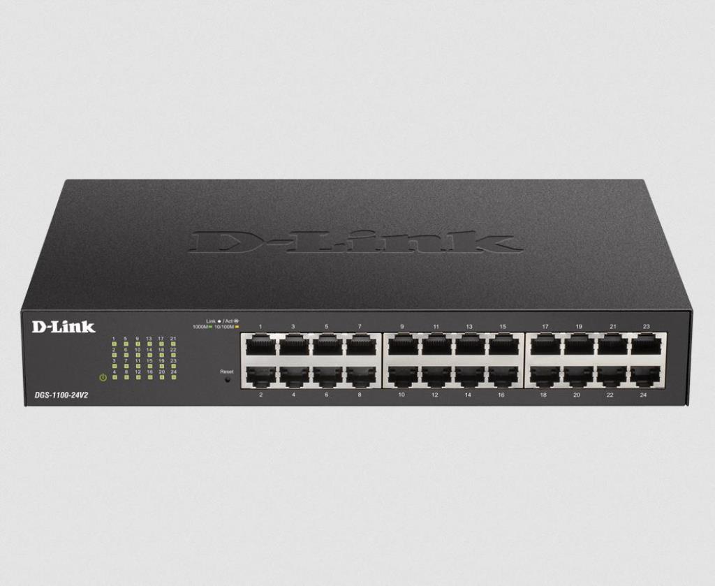 Switch EasySmart 24x PoE/PoE Gigabit & 2x combo/SFP - 370W