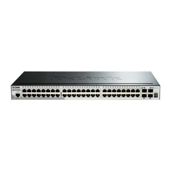 D-LINK SWITCH 48G 4SFP 48X10/100/1000 4XSFP L3