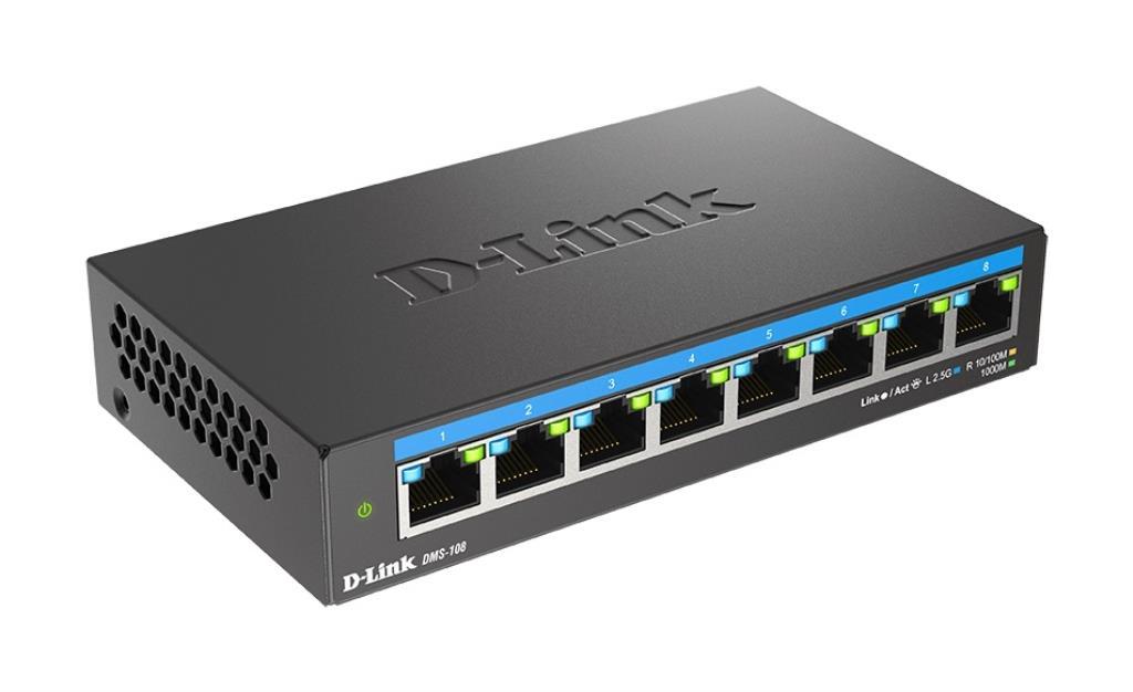 D-Link Switch Unmanaged - 8 porte Multigigabit 2.5Gbit