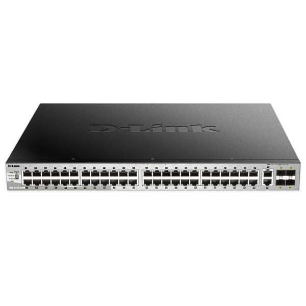 D-Link DGS-3130-54PS/E switch di rete Gestito L3 Gigabit Ethernet (10/100/1000) Supporto Power over Ethernet (PoE) Grigio