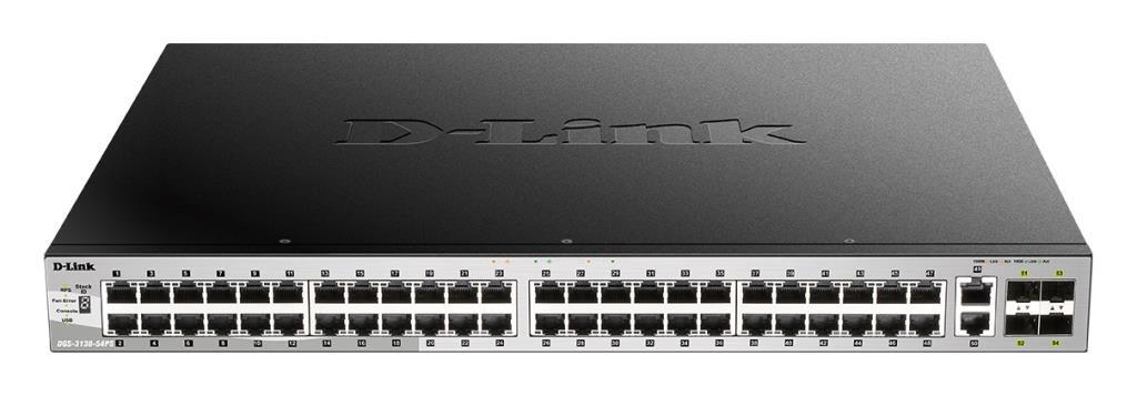 D-Link L3 Stackable Managed Switch - 48 porte SFP - 2 porte 10GBASE-T - 4 porte 10G SFP+