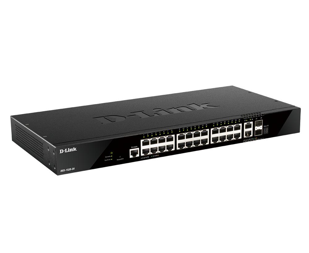 Switch D-Link 24G 2XG 2SFP+...