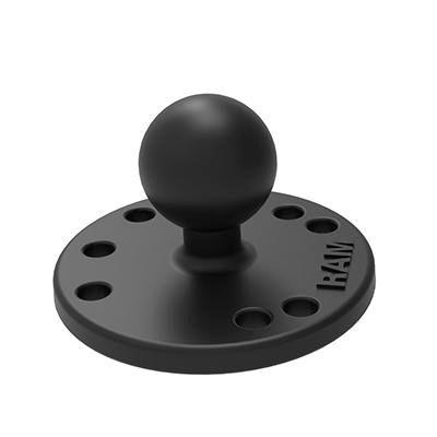 Piastra base rotonda RAM MOUNTS con sfera B (1 pollice)