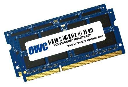 Kit OWC 8.0GB (2x 4GB) PC-8500 DDR3 per iMac 09/ MacBook/Pro Unibody 08-10