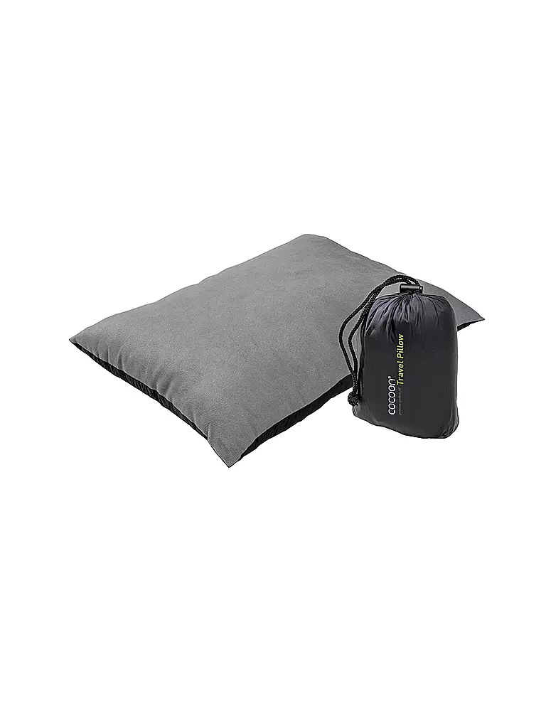Cuscino da viaggio Cocoon, imbottitura sintetica, fodera in nylon/microfibra, 29x38 cm, ca