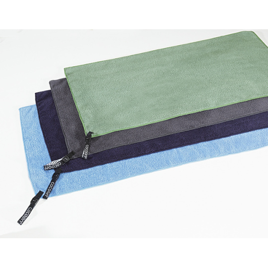 Asciugamano Cocoon in spugna di microfibra Light 150x80 cm verde bambÃƒÂ¹
