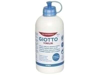 Giotto Vinilik White Tail Bottiglia 100 gr.- asciugare velocemente - Carta Pap cartoncino cartoncino ecc...