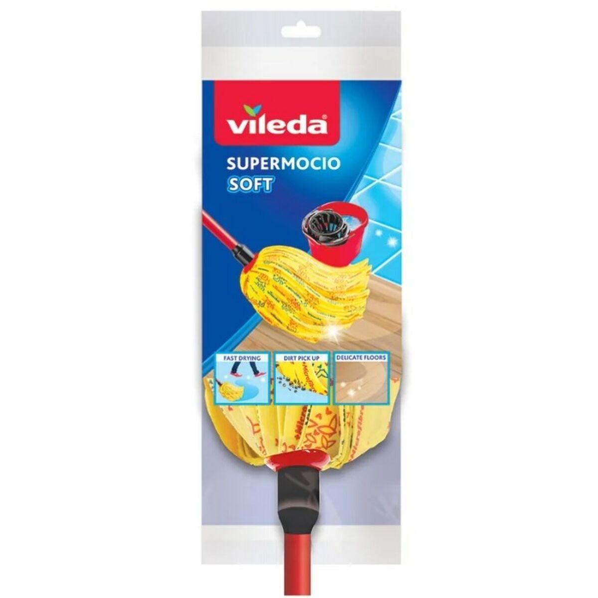 Ricambio Vileda SuperMocio Soft Spazzolone Giallo (1 UnitÃƒÂ )