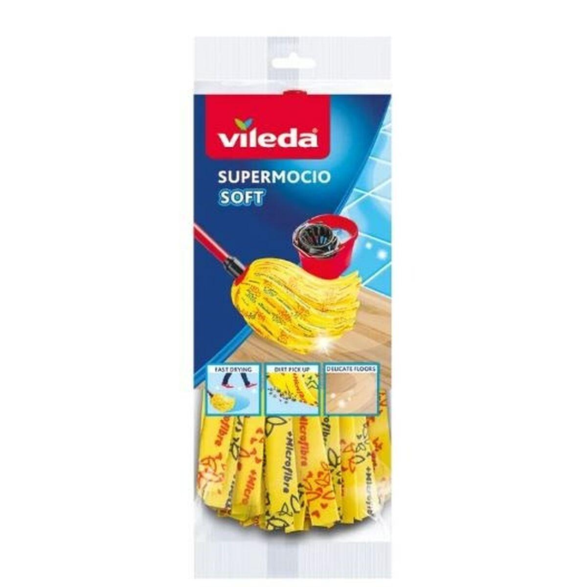 Ricambio Vileda SuperMocio Soft Spazzolone Giallo (1 UnitÃƒÂ )
