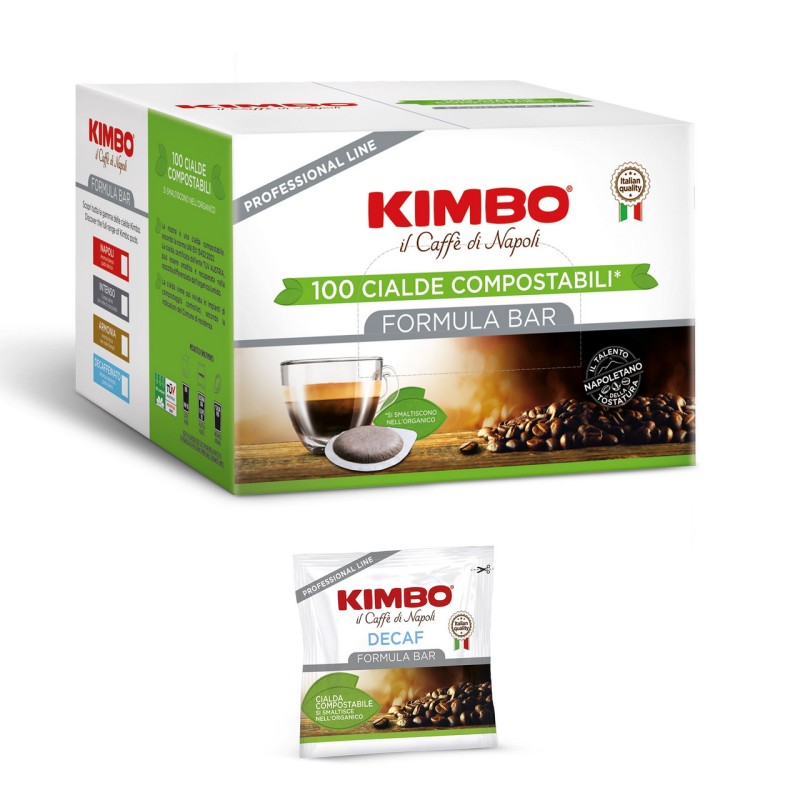 Kimbo Decaffeinato Pastiglie ESE 44mm 100 pezzi cad. 7gr