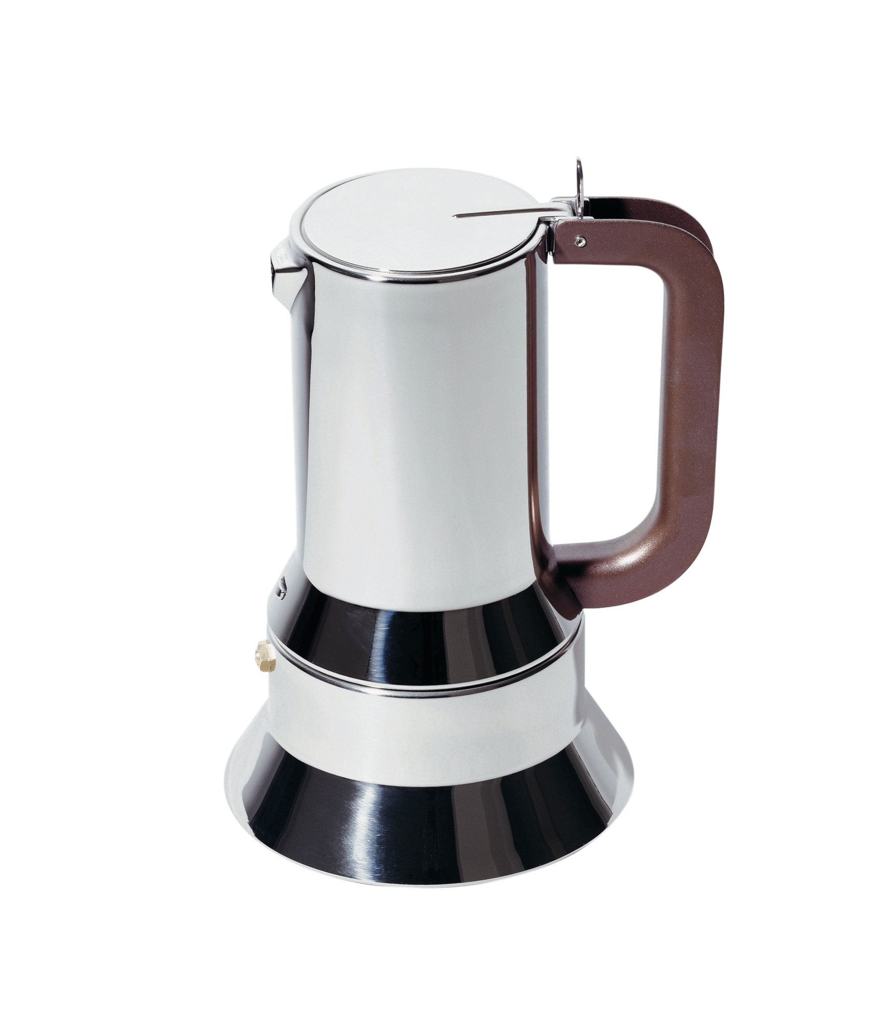 Macchina per caffÃƒÂ¨ espresso Alessi 9090/3 3 tazze per induzione in acciaio inox