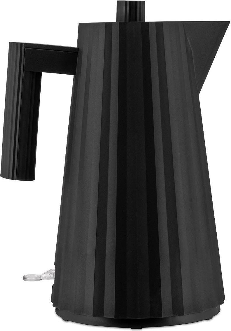 Bollitore elettrico Alessi MDL06 B PlissÃƒÂ©, spina europea nera