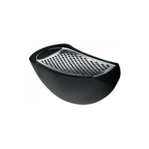 Grattugia Alessi Parmenide con scatola in acciaio inox nera