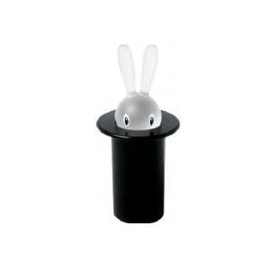 Porta stuzzicadenti Alessi Magic Bunny nero
