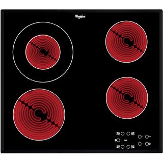 Whirlpool AKT 8130 BA Nero Da incasso Ceramica 4 Fornello(i)