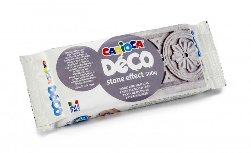 Carioca Stone Pack di Pasta da Modellare - Adatta a tutte le Tecniche di Modellazione - Indurisce all'Aria - Facile da Lisciare