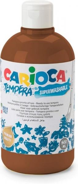 Bottiglia di tempera carioca 500ml Caratteristiche -Bottiglia di tempera da 500 ml -Bottiglia con PET riciclato al 30%. -Colori