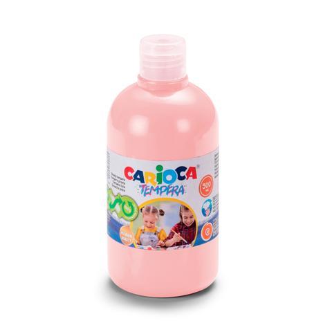 Bottiglia di tempera carioca 500ml Caratteristiche -Bottiglia di tempera da 500 ml -Bottiglia con PET riciclato al 30%. -Colori