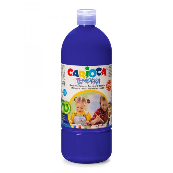 Bottiglia di tempera carioca da 1000 ml Caratteristiche -Bottiglia di tempera da 1000 ml -Bottiglia con PET riciclato al 30%. -