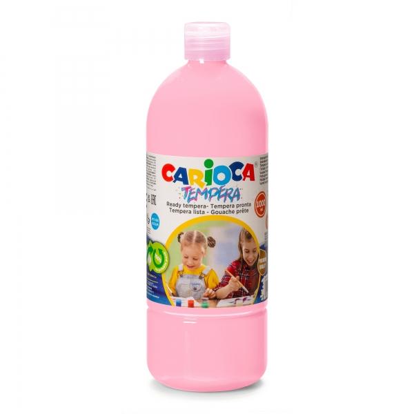 Bottiglia di tempera carioca da 1000 ml Caratteristiche -Bottiglia di tempera da 1000 ml -Bottiglia con PET riciclato al 30%. -