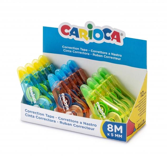 Espositore a nastro carioca di 12 Covertor - Copertura - può essere scritto di nuovo - ideale per qualsiasi tipo di carta - di