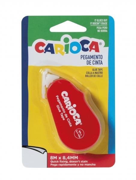 Nastro adesivo per nastro colla carioca - preciso e veloce - ideale per tutti i tipi di carta - vari colori