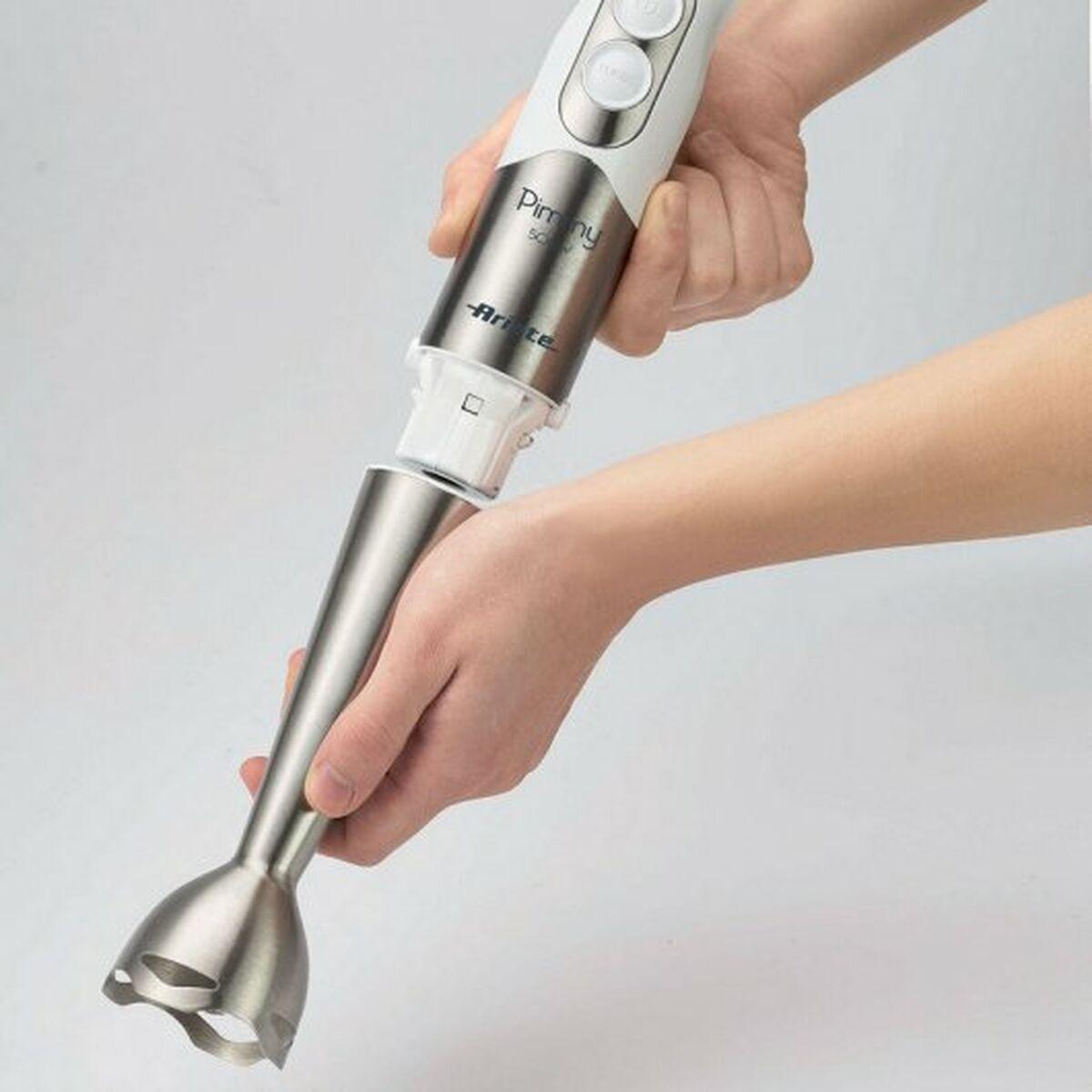 Ariete 886 Pimmy 500W 3 in 1, Frullatore a immersione, 3 prodotti in 1, 500 W, 1 velocitÃƒÂ  + Turbo, 3 lame, Bianco