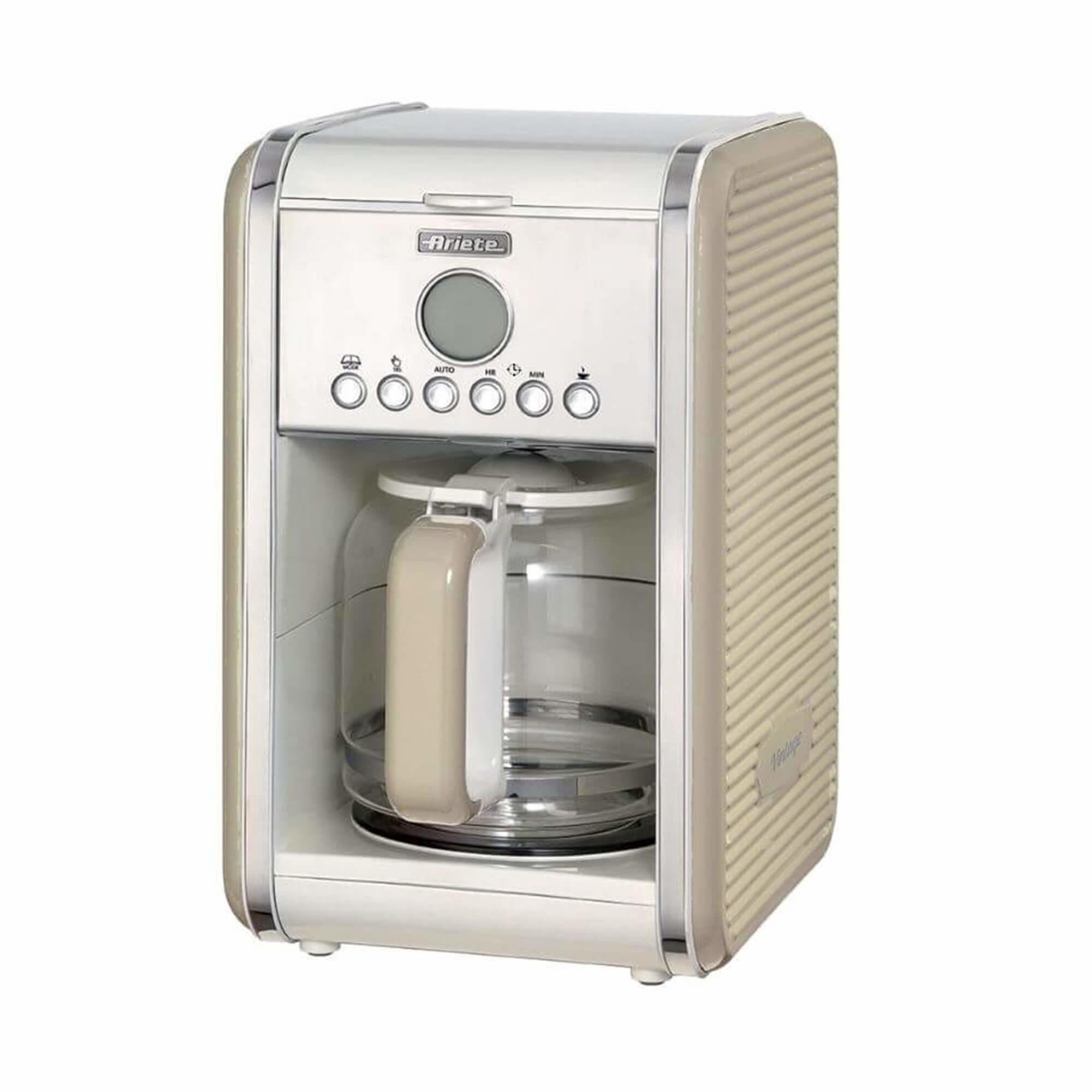 Ariete 1342 Macchina per CaffÃƒÂ¨ Americano - 12 tazze - Caraffa in vetro temperato - Programmazione fino a 24 ore - Autosp
