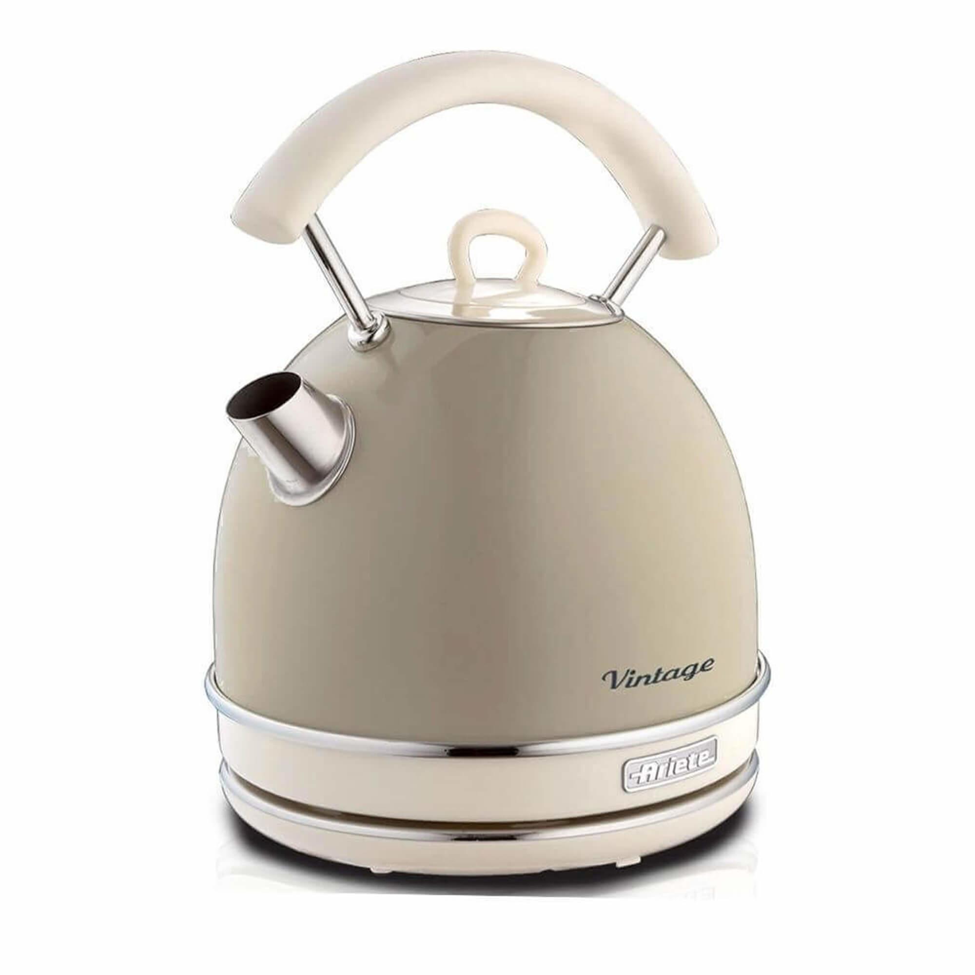 Ariete 2877 Bollitore elettrico 1,7 Litri di Design - Infusi, tÃƒÂ¨ e tisane - Autospegnimento - 2000 Watt - Acciaio Inox -