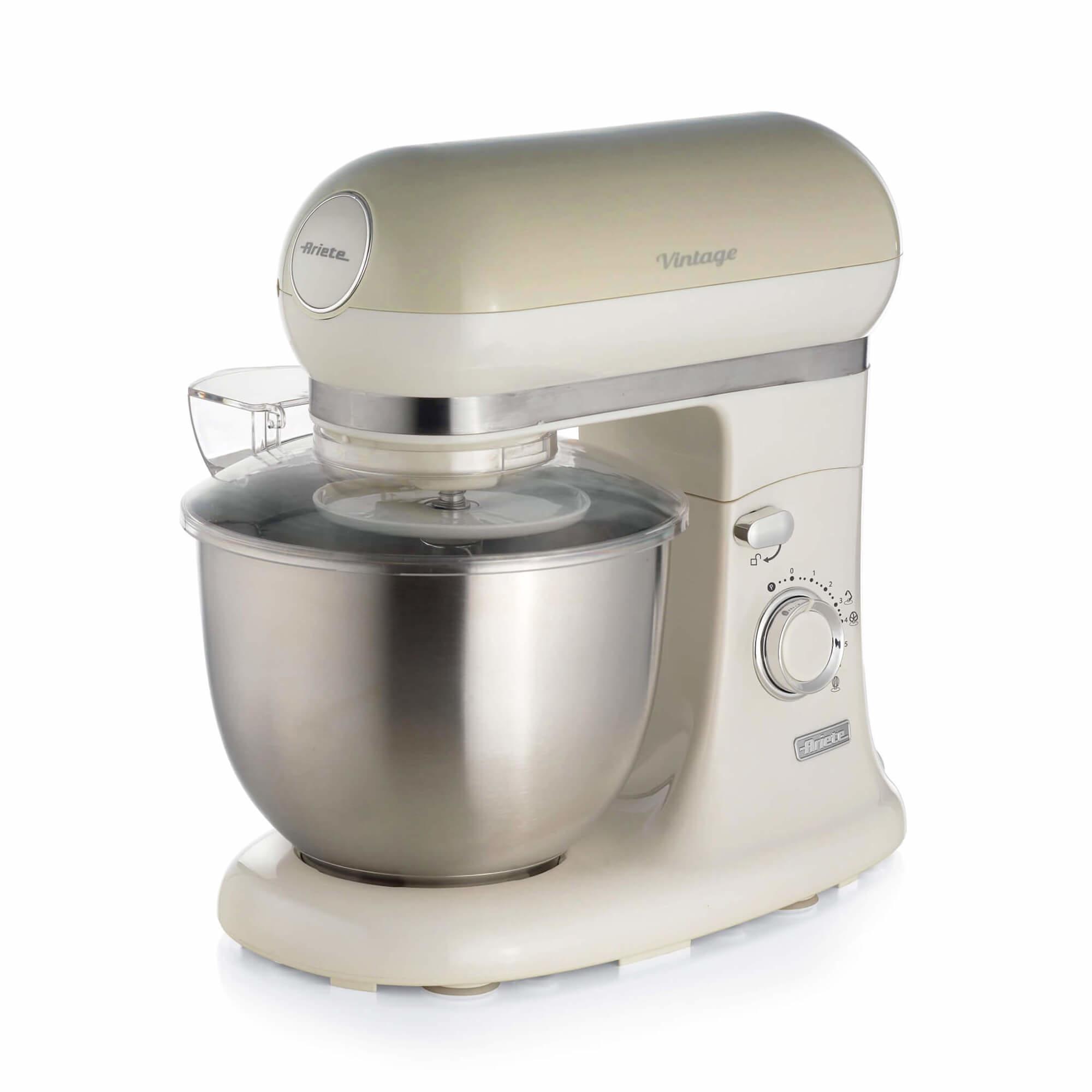 Ariete 1588 Impastatrice Planetaria - Pane, pizza e dolci - 7 VelocitÃƒÂ  - 3 Fruste - 5,5 Litri - Acciaio Inox - 2400 Watt