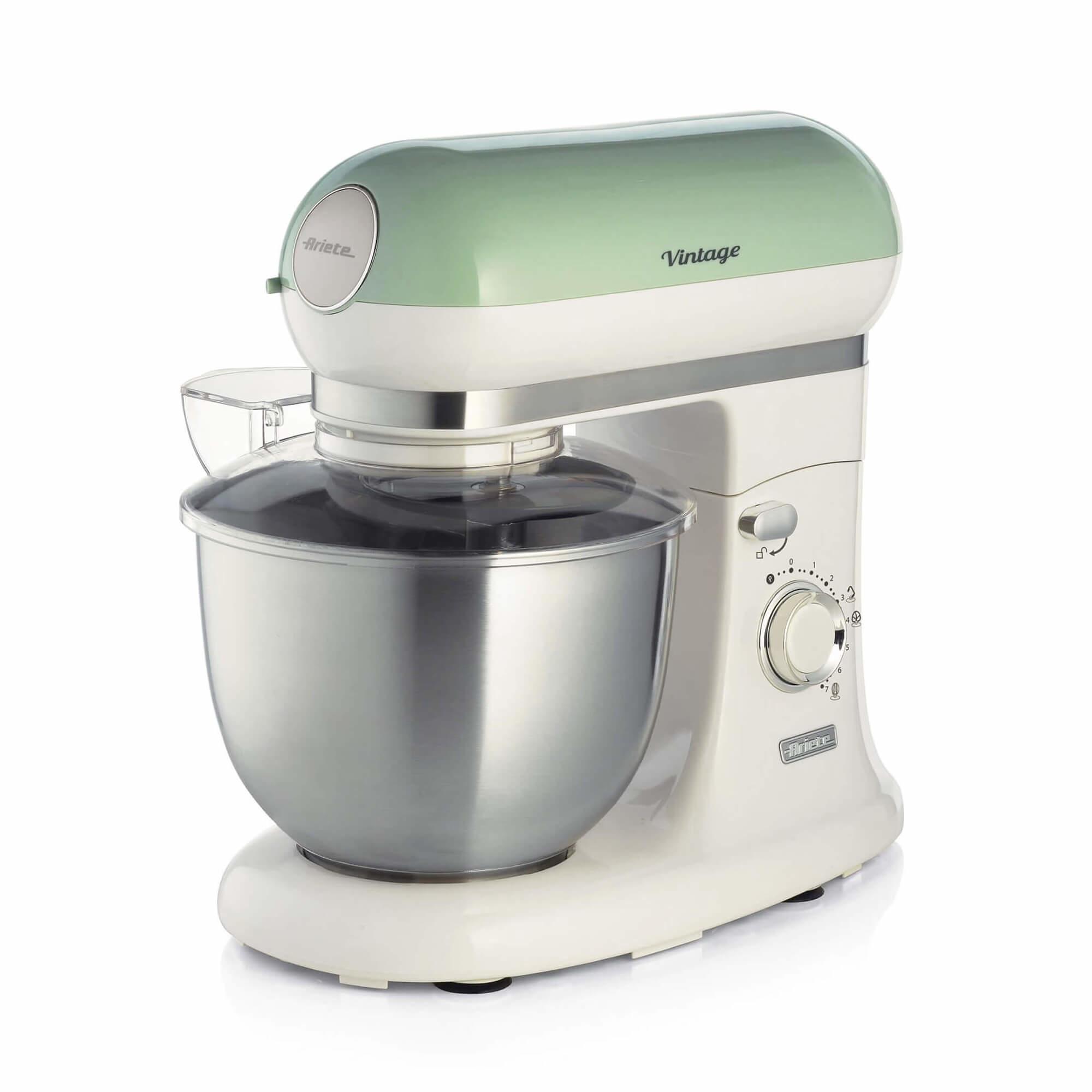 Ariete 1588 Impastatrice Planetaria - Pane, pizza e dolci - 7 VelocitÃƒÂ  - 3 Fruste - 5,5 Litri - Acciaio Inox - 2400 Watt