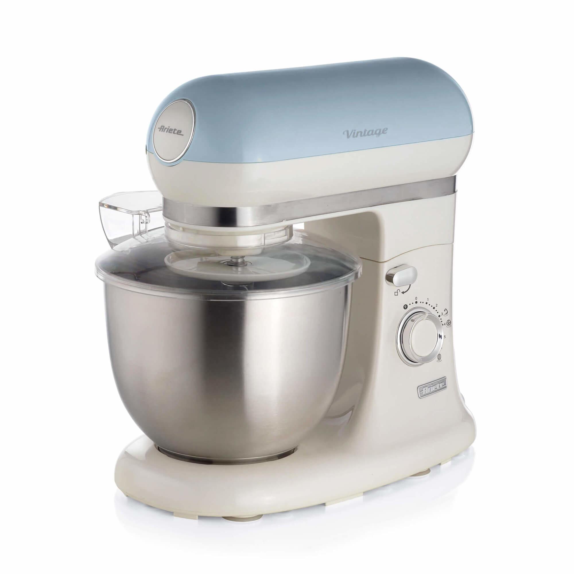 Ariete 1588 Impastatrice Planetaria - Pane, pizza e dolci - 7 VelocitÃƒÂ  - 3 Fruste - 5,5 Litri - Acciaio Inox - 2400 Watt