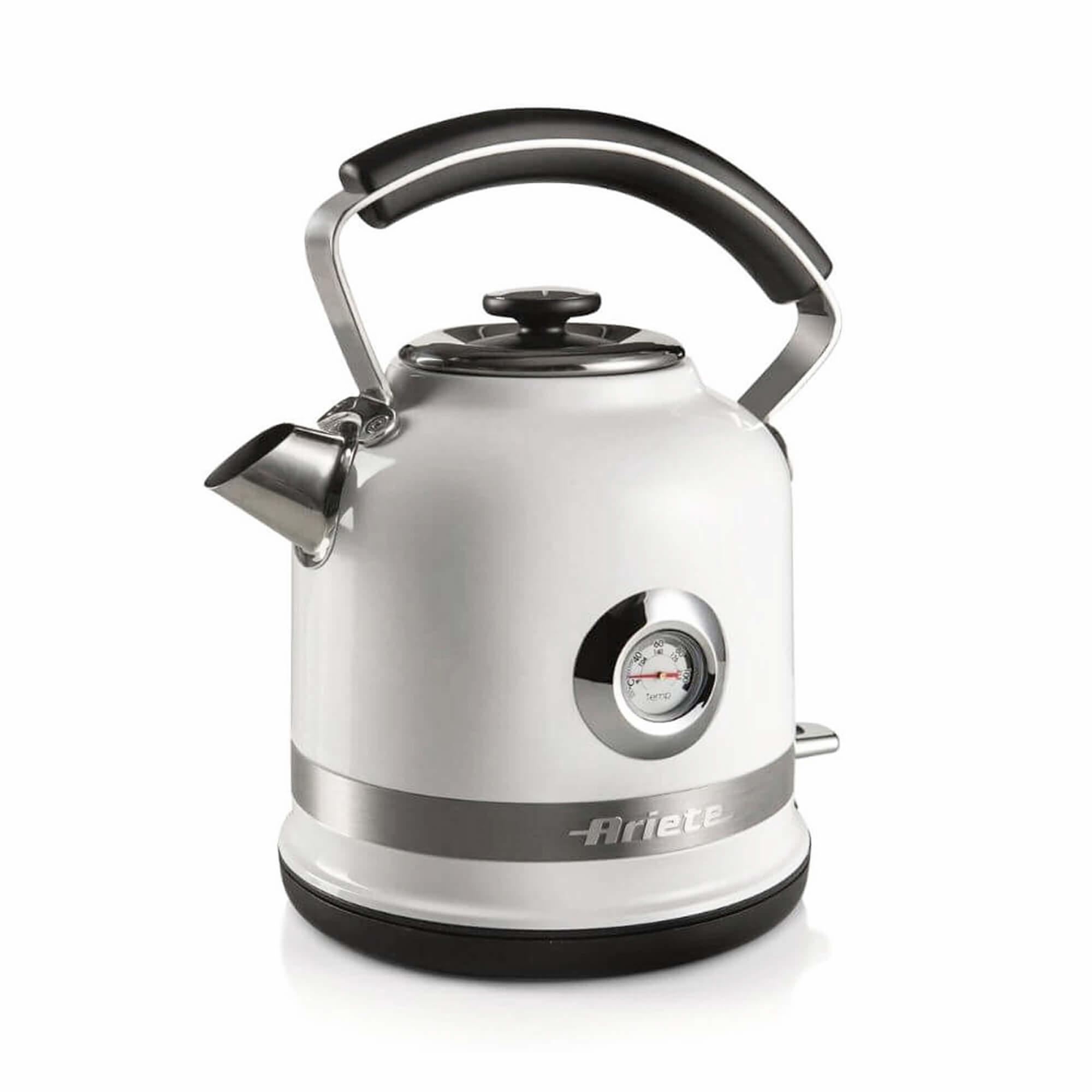 Ariete 2854 Moderna Bollitore Elettrico, 2000 W, Capacità 1,7 L, 360° Cordless, Sistema di Spegnimento Automatico, Filtro Rim