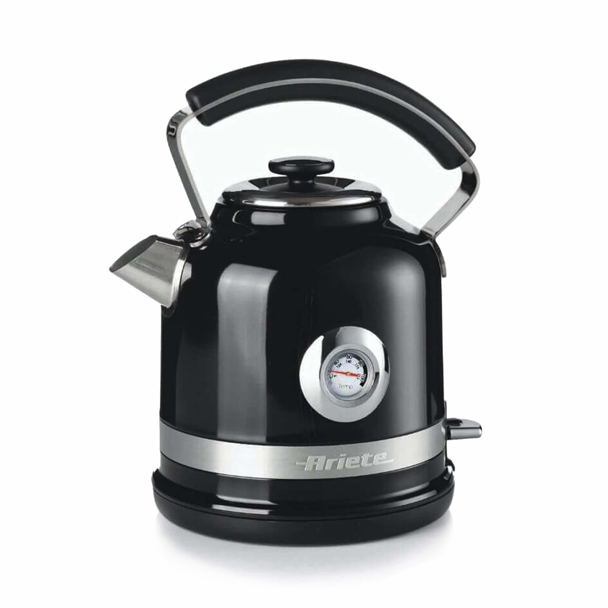 Ariete 2854 Moderna Bollitore Elettrico, 2000 W, Capacità 1,7 L, 360° Cordless, Sistema di Spegnimento Automatico, Filtro Rim