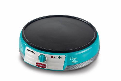 Ariete 202, Piastra per Crepes Party Time, 1000 W, Azzurro