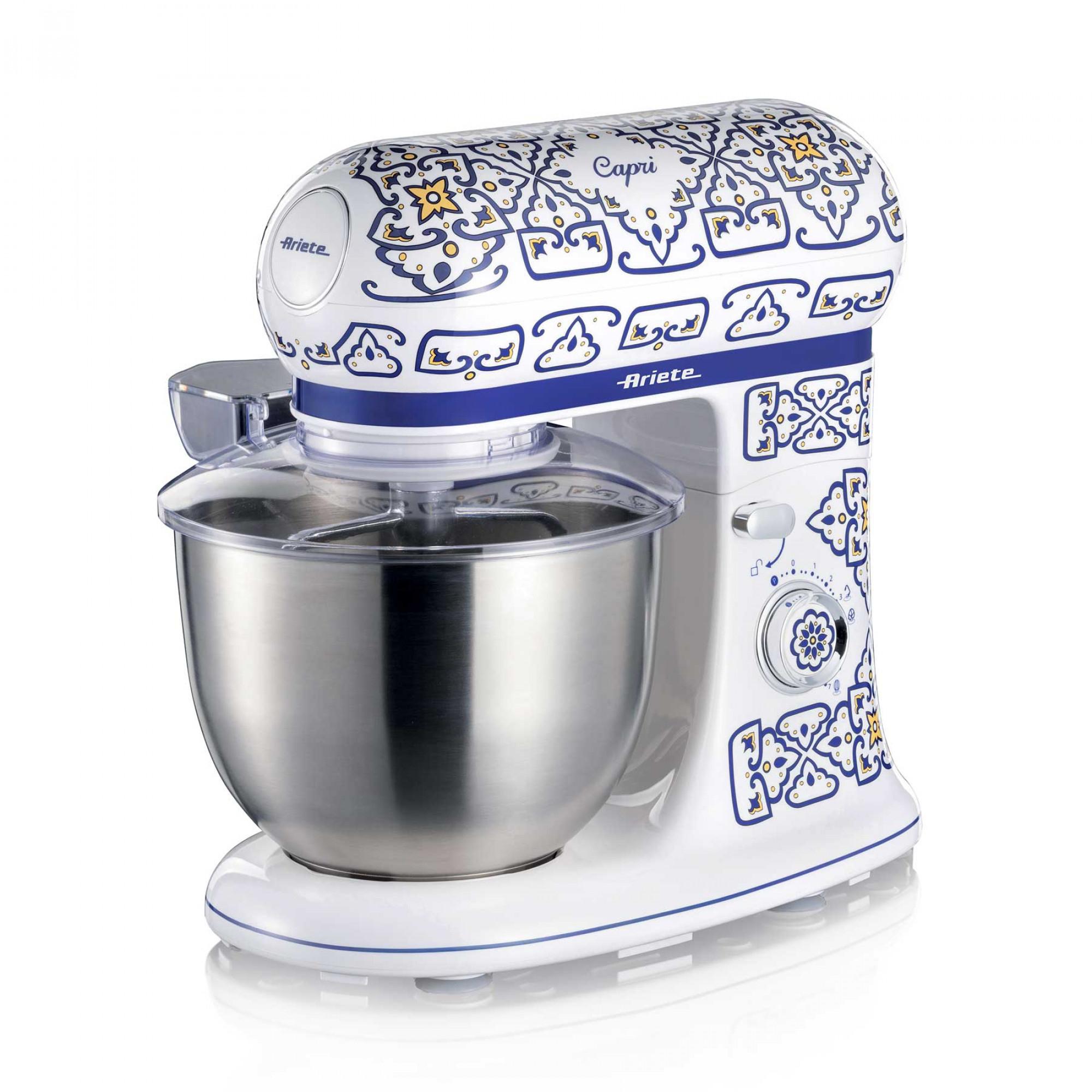 Ariete 1588 Impastatrice Capri Planetaria 7 velocità 2400 Watt 55 litri Tazza Acciaio Inox