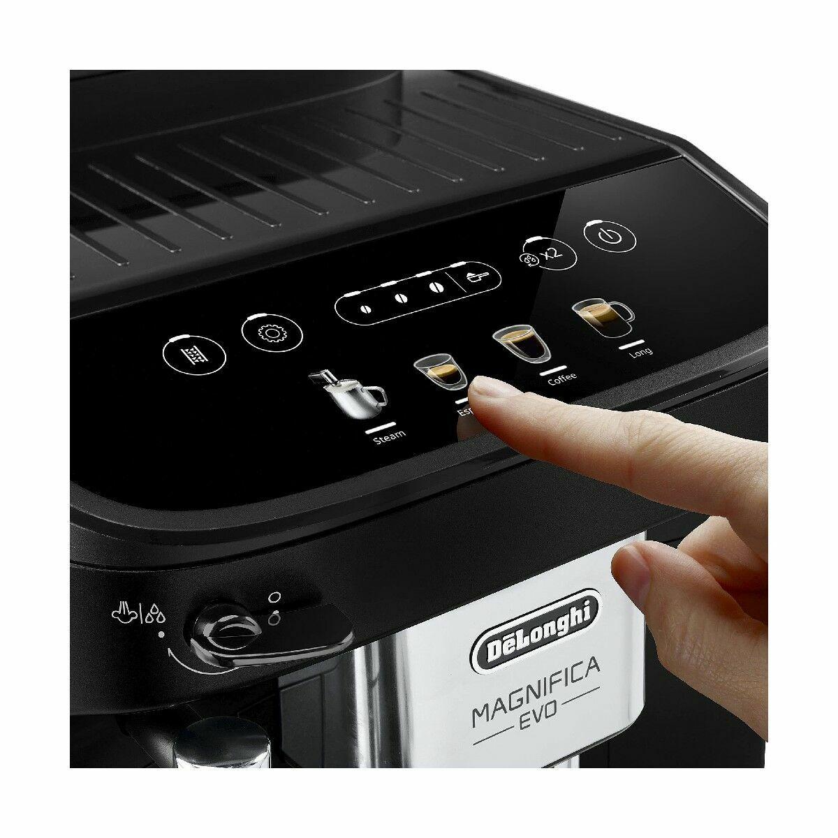 Leistung 1450W Produkttyp Automatische Kaffeemaschine mit Cappuccinatore Integriertes Mahlwerk Ja Formfaktor Freistehend Ge