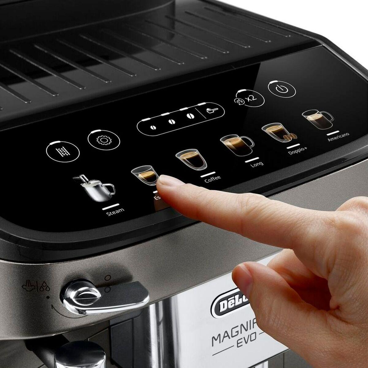 Caffettiera superautomatica DeLonghi ECAM 290.42.TB Nero Titanio 1450 W 15 bar 250 g 2 Tazze 1,8 L