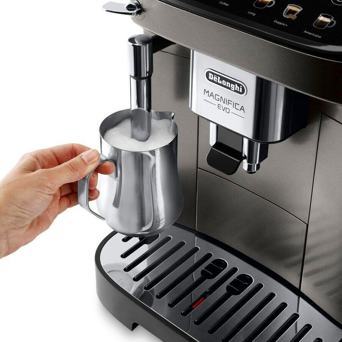 Caffettiera superautomatica DeLonghi ECAM 290.42.TB Nero Titanio 1450 W 15 bar 250 g 2 Tazze 1,8 L