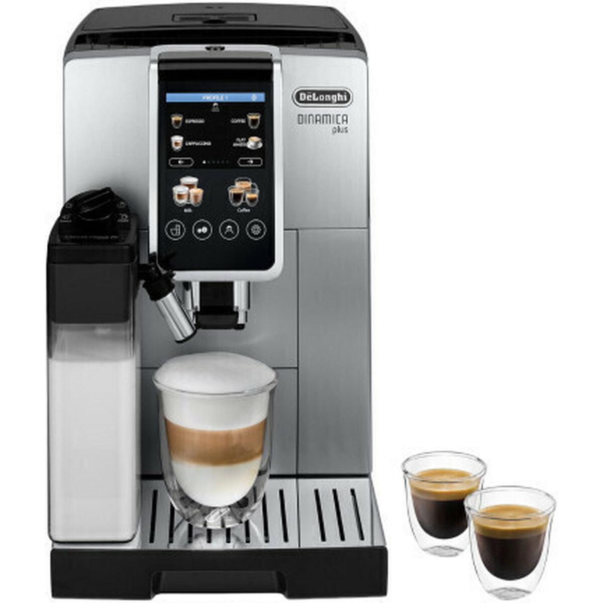 Macchina da caffÃƒÂ¨ DeLonghi ECAM 380 85 SB Delonghi85 Delonghi 85 Dinamica Plus argento nero (ECAM 380.85.SB)