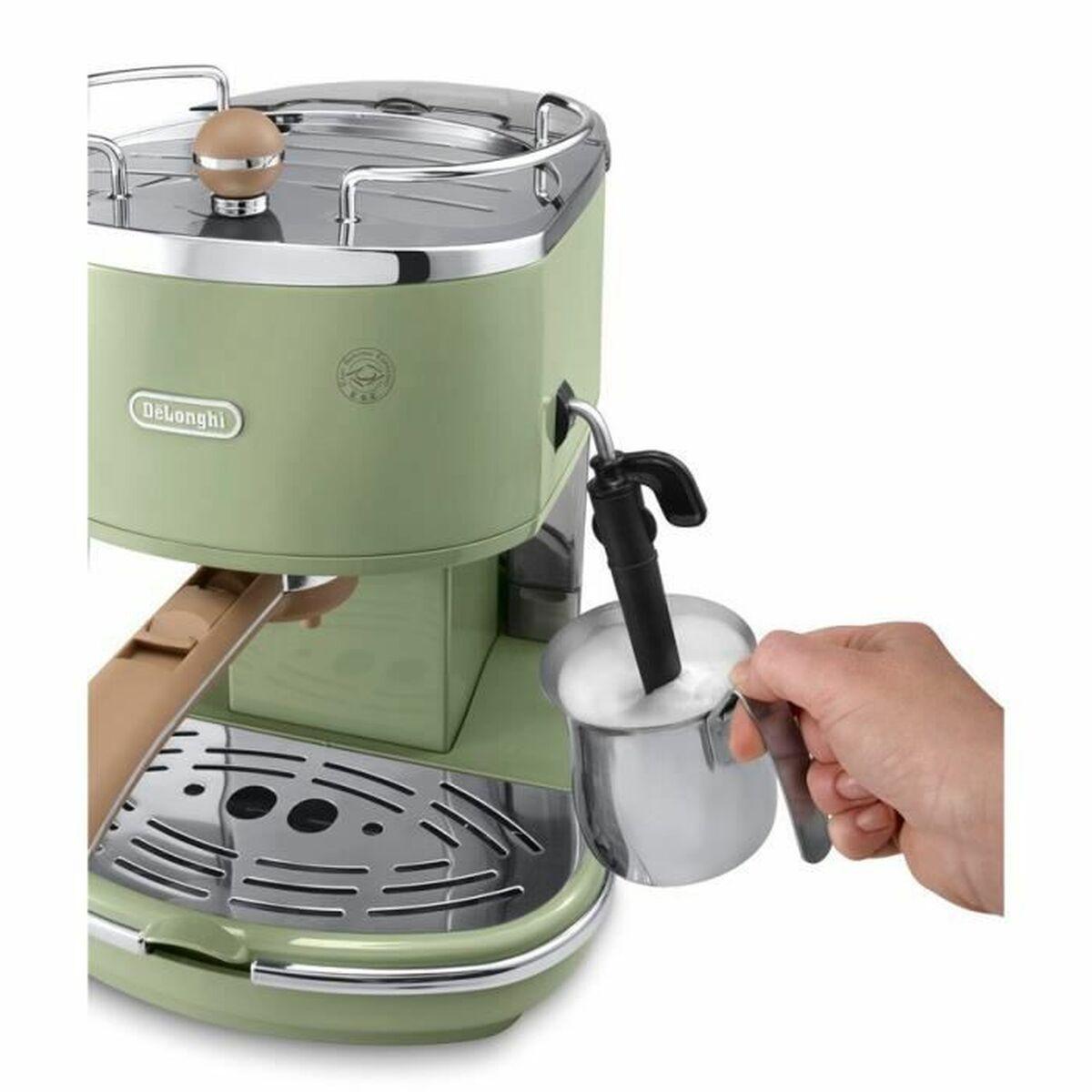 Caffettiera Express a Leva DeLonghi ECOV 310.GR Verde 1.4 L
