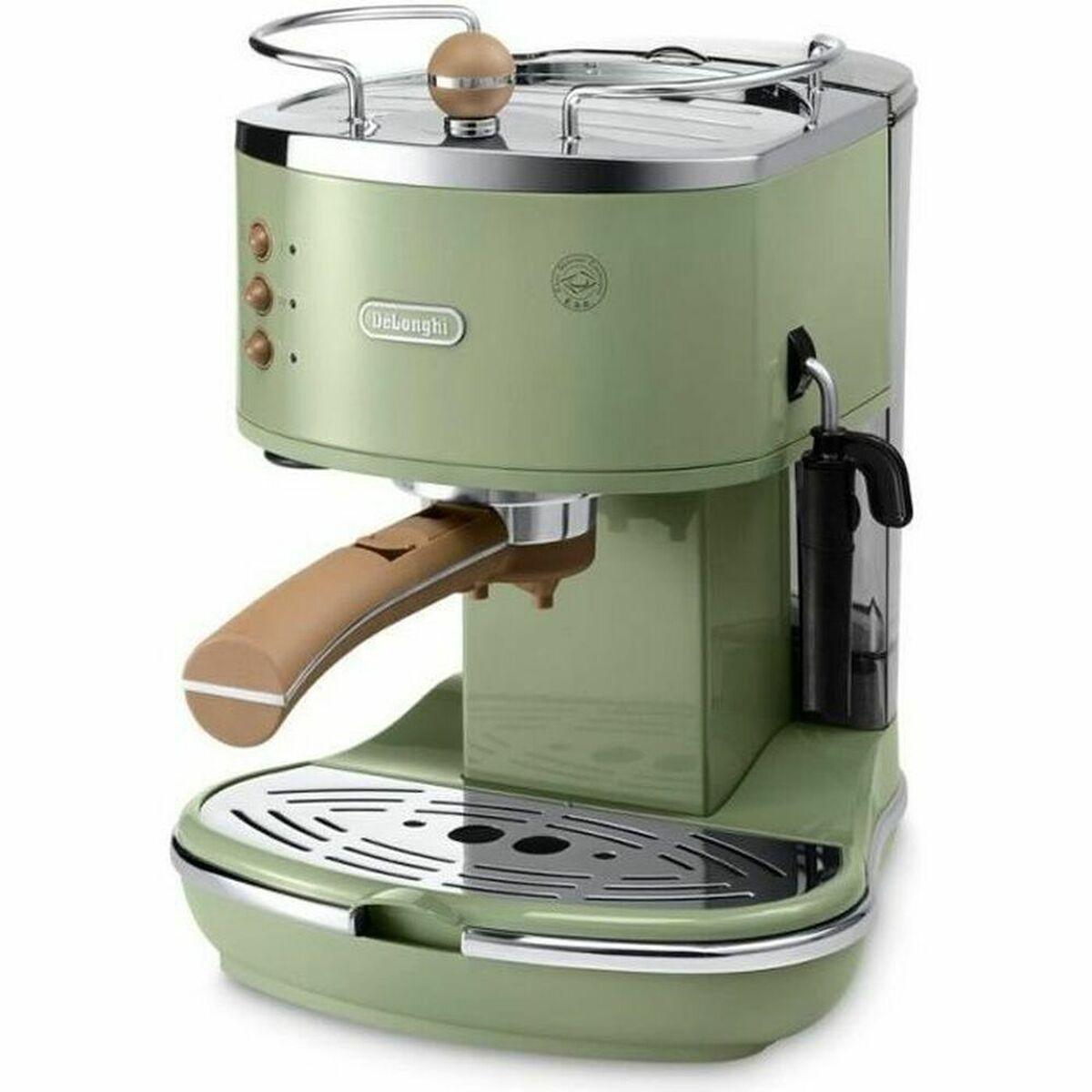 Caffettiera Express a Leva DeLonghi ECOV 310.GR Verde 1.4 L