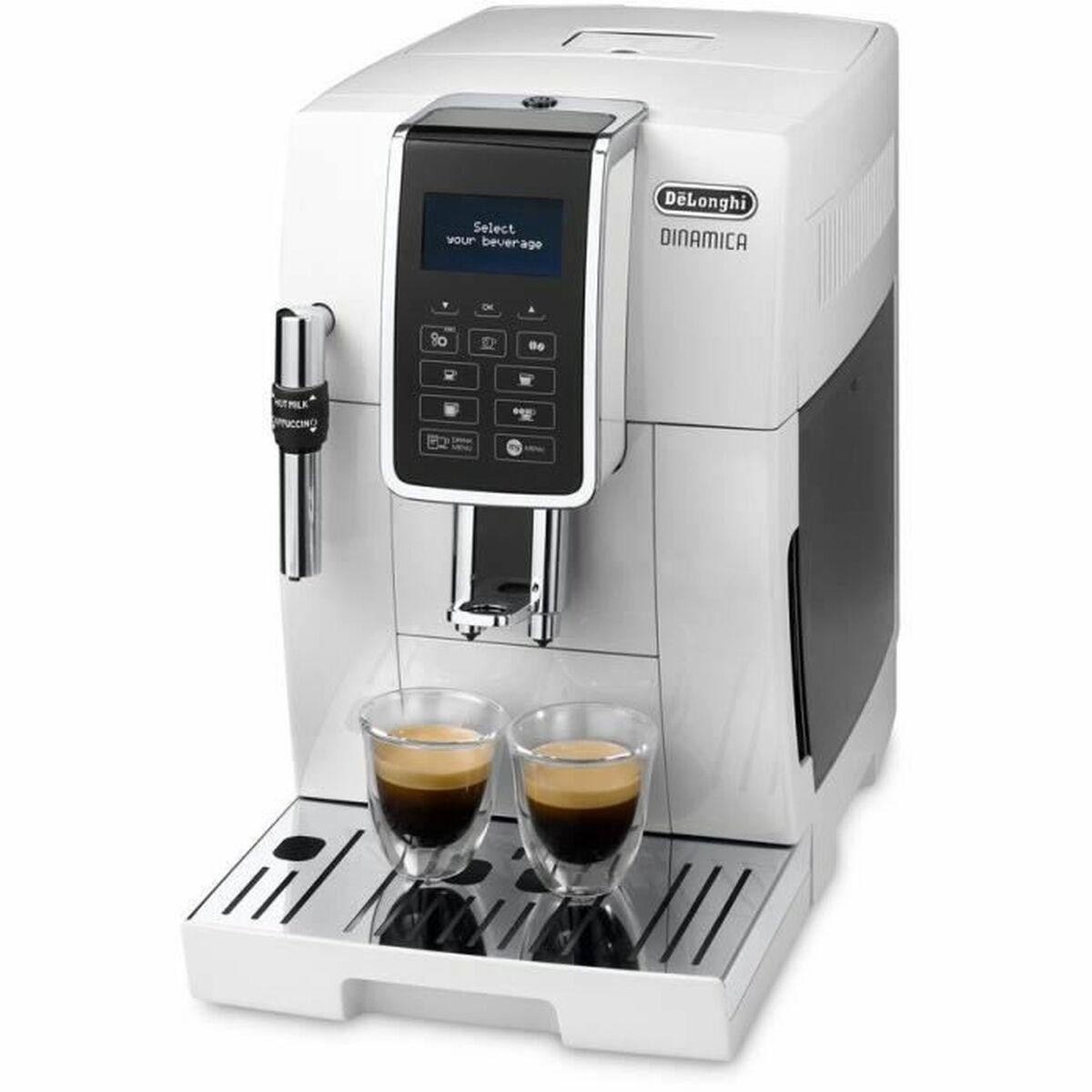 Leistung 1450W 15bar Extras abnehmbarer Wassertank (18L) Bohnenbehlter (300g) Vorbrhsystem Dampfdse Aufschumhilfe doppelter hh